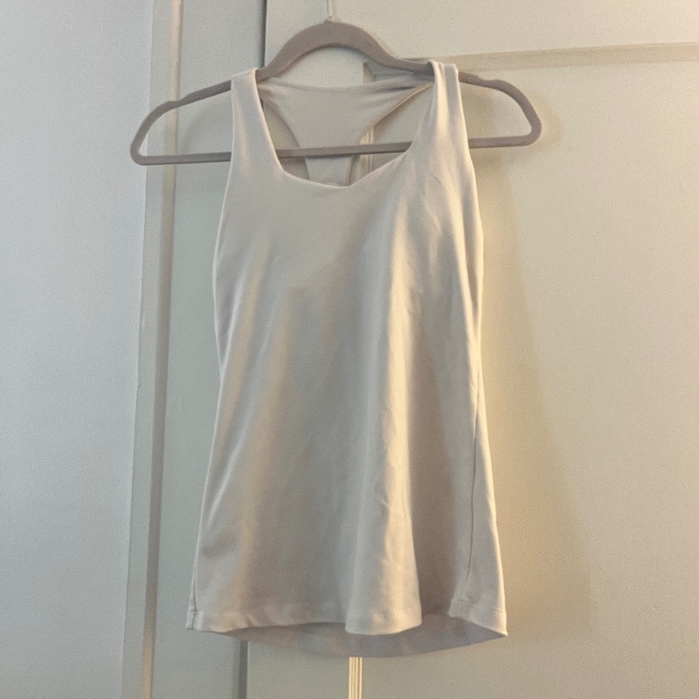 Target "All in Motion" White Workout Tank